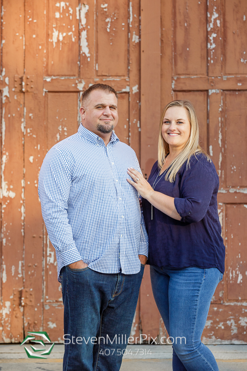 Downtown Winter Garden Engagement Photos