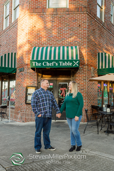 Downtown Winter Garden Engagement Photos