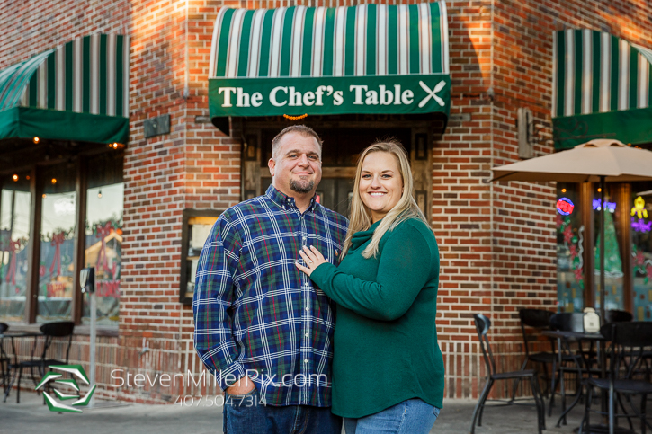 Downtown Winter Garden Engagement Photos