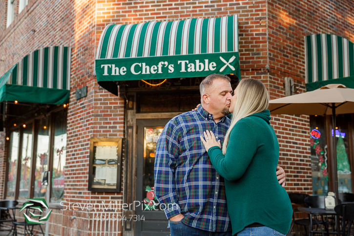 Downtown Winter Garden Engagement Photos