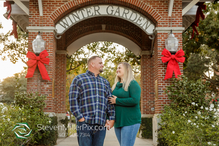 Downtown Winter Garden Engagement Photos