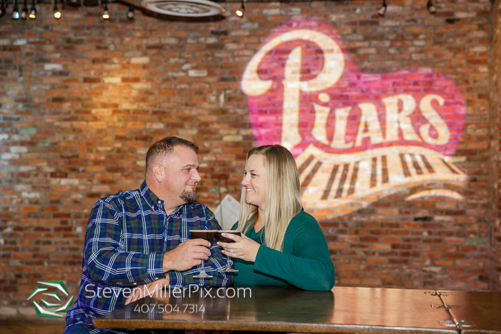 Downtown Winter Garden Engagement Photos