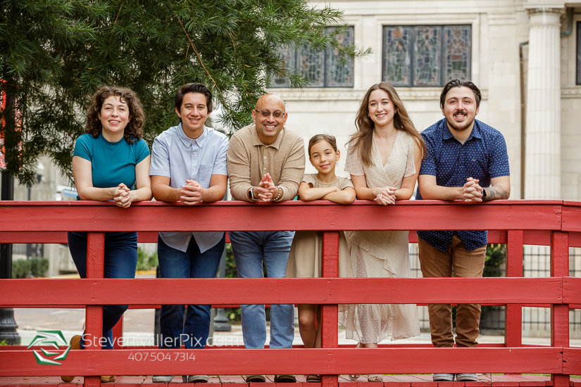 Lake Eola Orlando Family Photographer