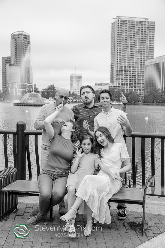 Lake Eola Orlando Family Photographer