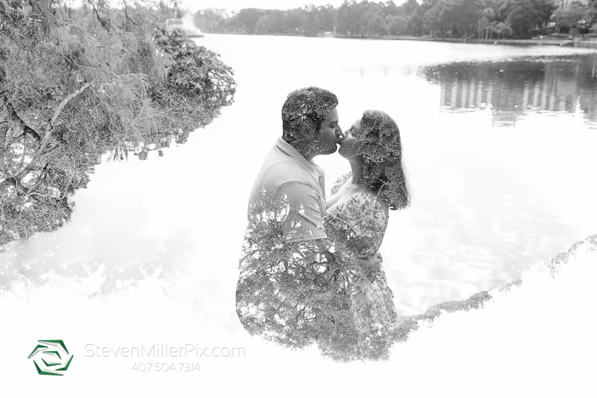 Lake Eola Park Engagement Photographers