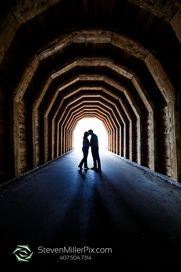 Oregon Tunnel Engagement Photography