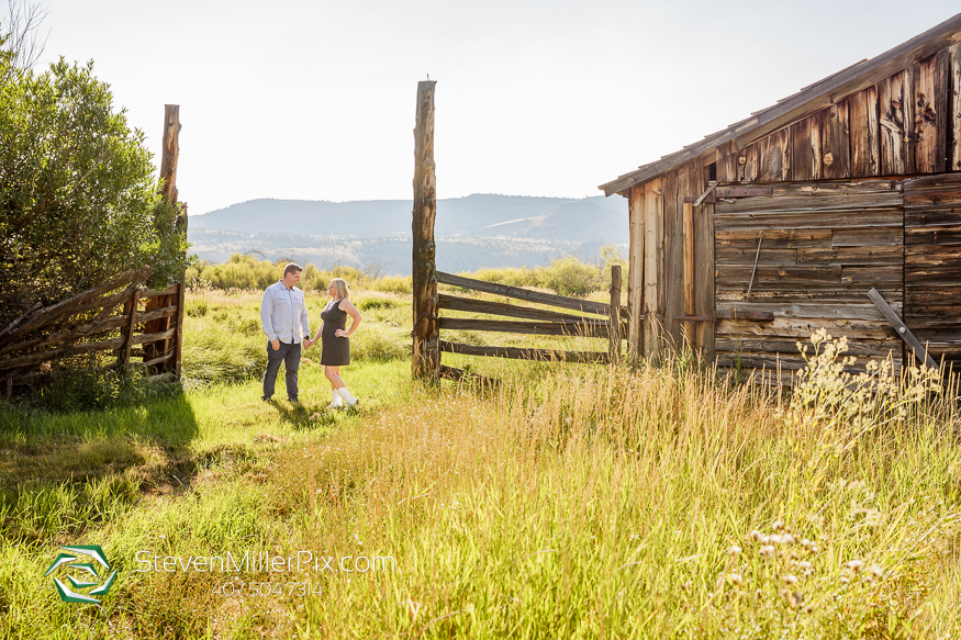 Oregon Rustic County Barn Engagement Photographer