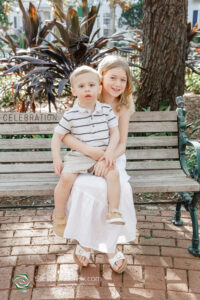 Savannah Square Celebration Family Portrait Photographers