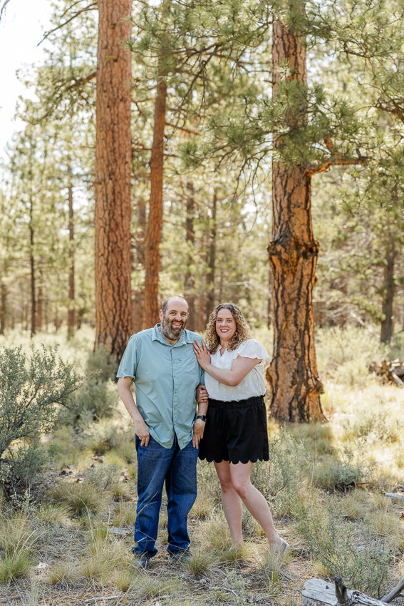 sisters oregon destination engagement photographers