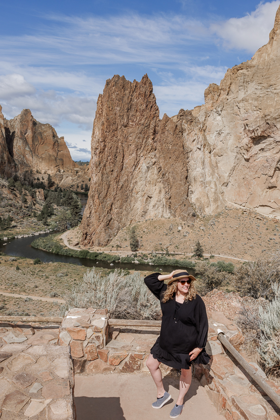smith rock state park oregon engagement photos
