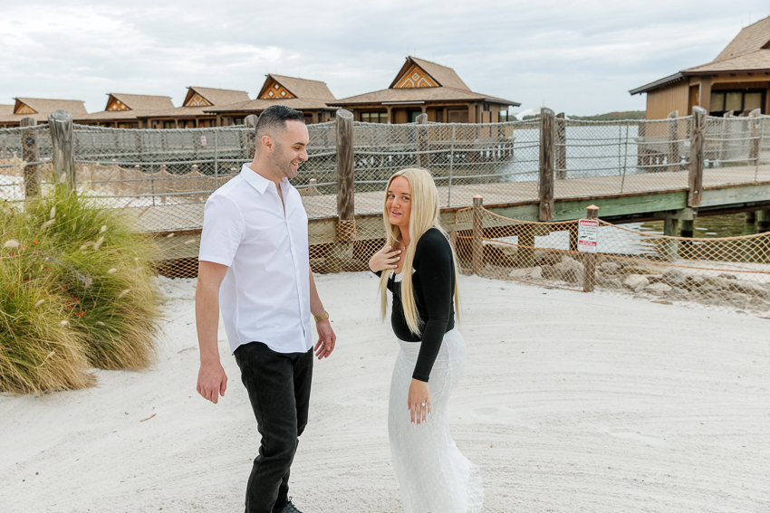 Disney's Polynesian Resort Proposal Surprise Photographer