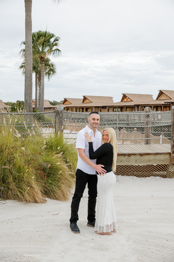 Disney's Polynesian Resort Proposal Surprise Photographer