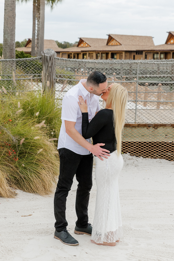 Disney's Polynesian Resort Proposal Surprise Photographer