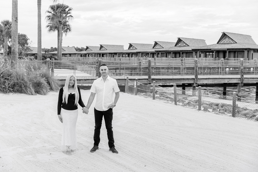 Disney's Polynesian Resort Proposal Surprise Photographer
