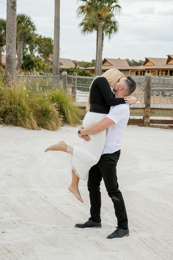 Disney's Polynesian Resort Proposal Surprise Photographer