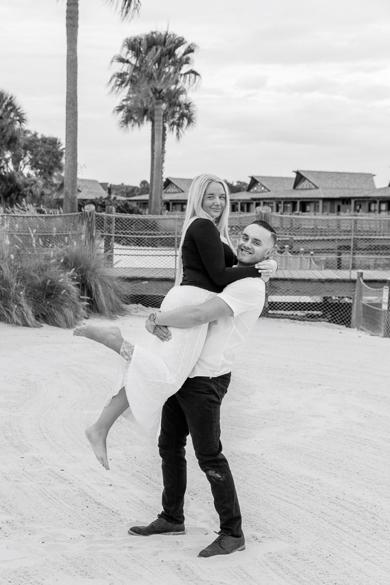 Disney's Polynesian Resort Proposal Surprise Photographer