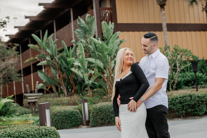 Disney's Polynesian Resort Proposal Surprise Photographer