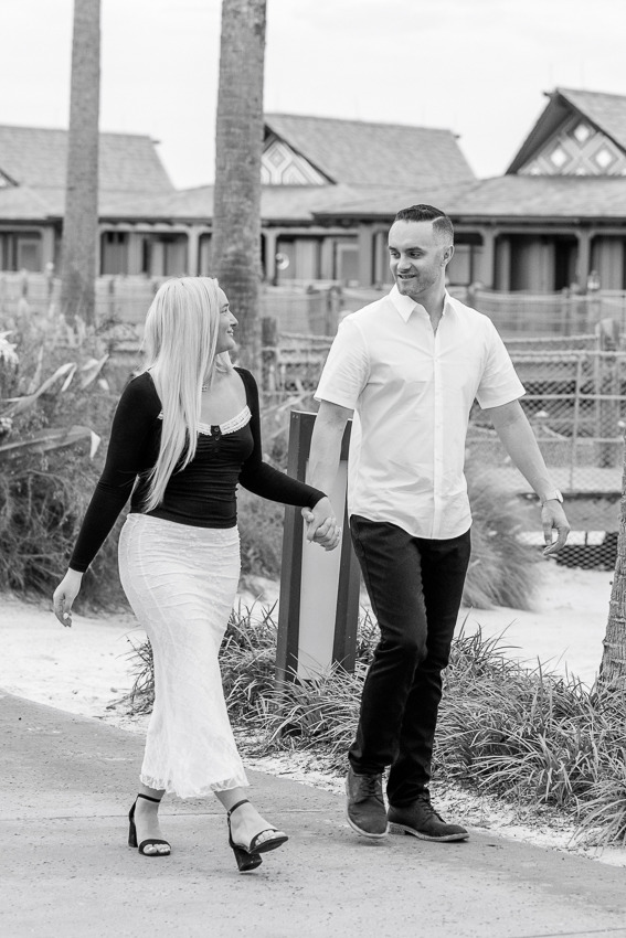 Disney's Polynesian Resort Proposal Surprise Photographer