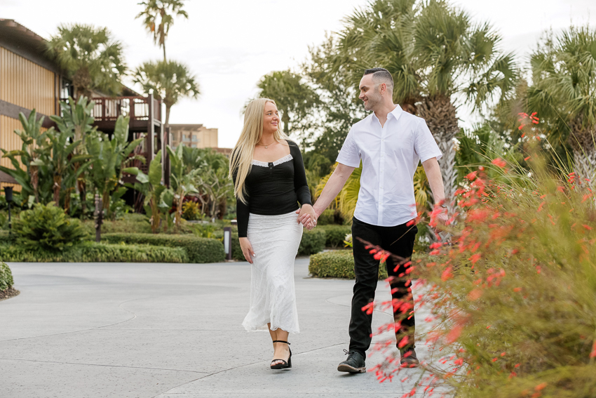 Disney's Polynesian Resort Proposal Surprise Photographer