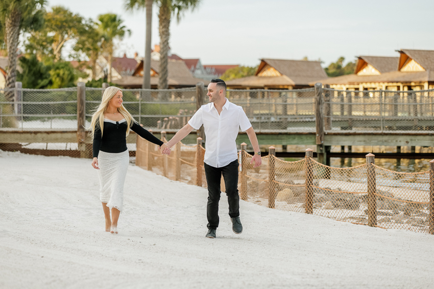 Disney's Polynesian Resort Proposal Surprise Photographer