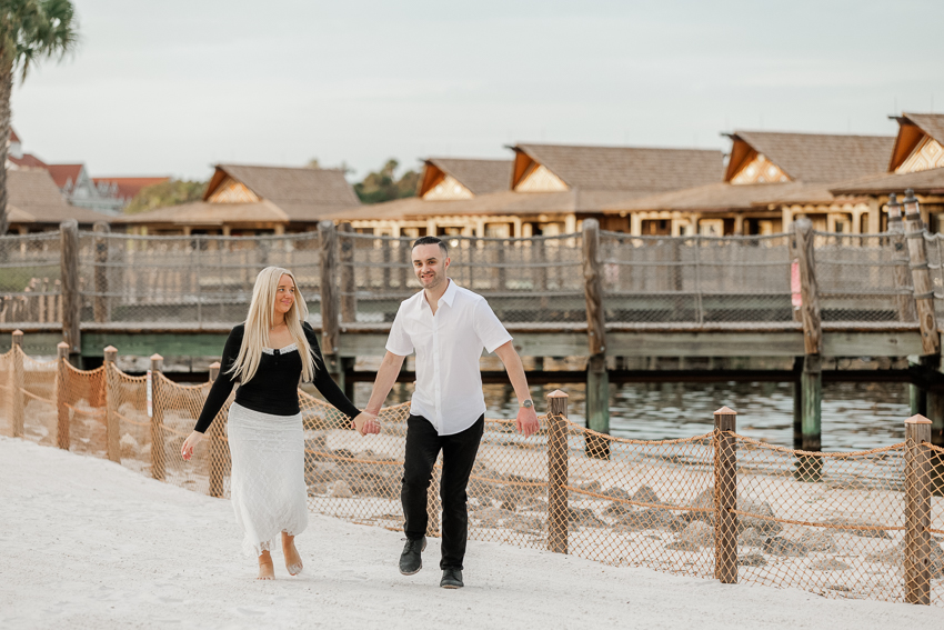 Disney's Polynesian Resort Proposal Surprise Photographer