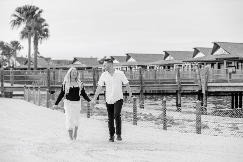 Disney's Polynesian Resort Proposal Surprise Photographer