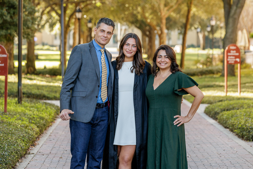 Senior Grad Session at Rollins College
