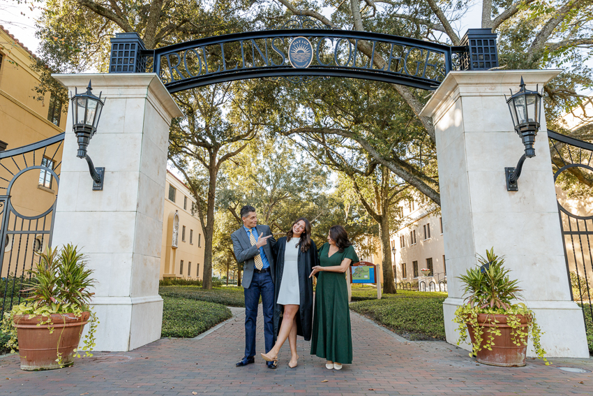 Senior Grad Session at Rollins College