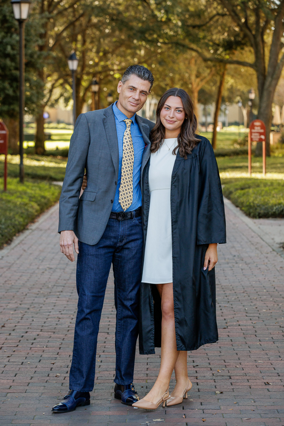 Senior Grad Session at Rollins College