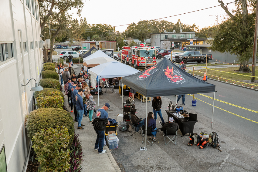 East End Market Fire Truck Pull Photographer