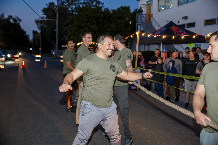 East End Market Fire Truck Pull Photographer