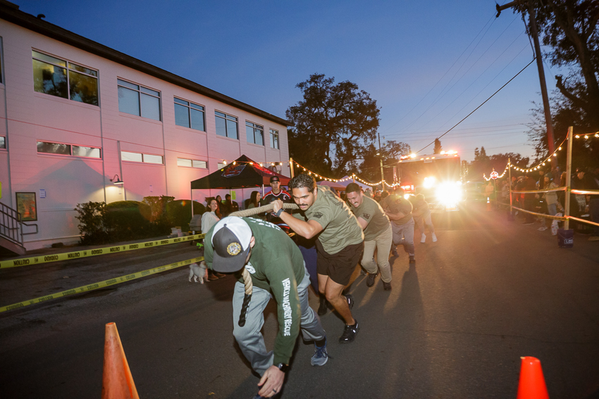East End Market Fire Truck Pull Photographer
