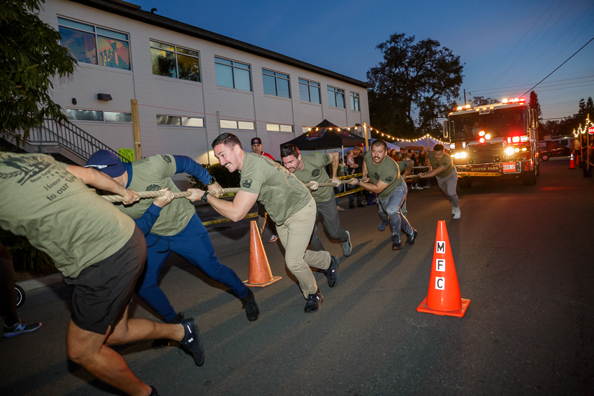 East End Market Fire Truck Pull Photographer