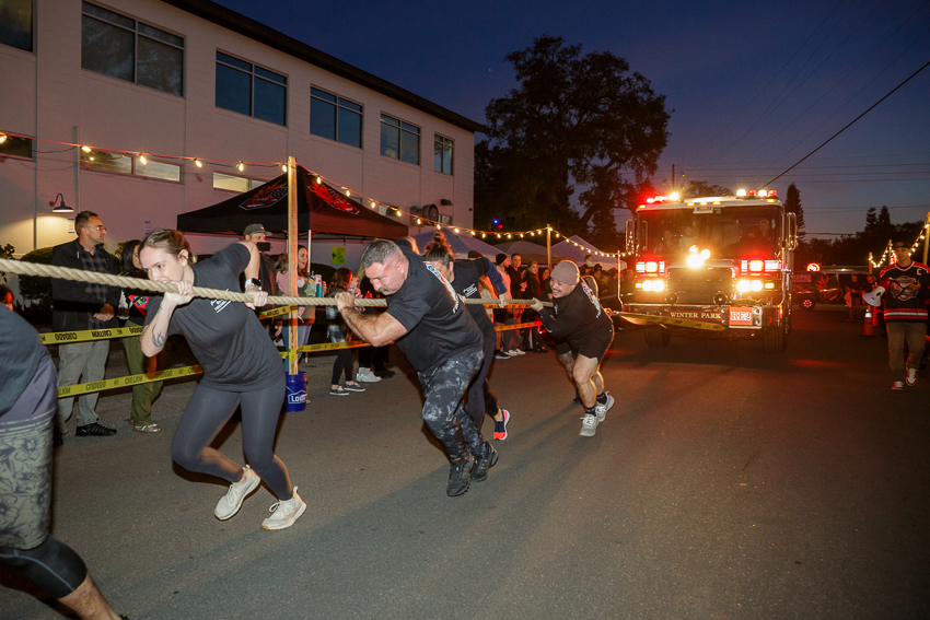 East End Market Fire Truck Pull Photographer