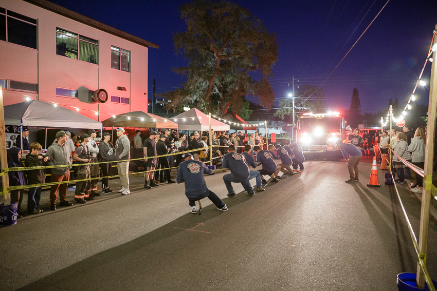 East End Market Fire Truck Pull Photographer