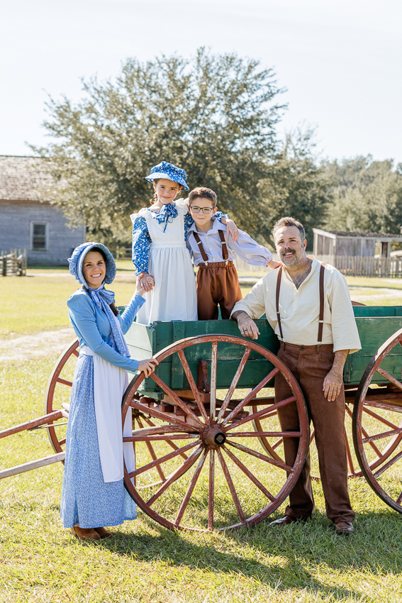 Family Portrait Photographer Vintage Pioneer
