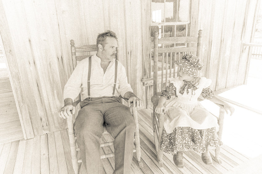 Family Portrait Photographer Vintage Pioneer