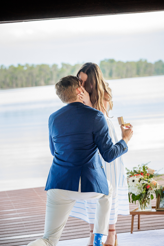 Orlando Backyard Proposal Photographer