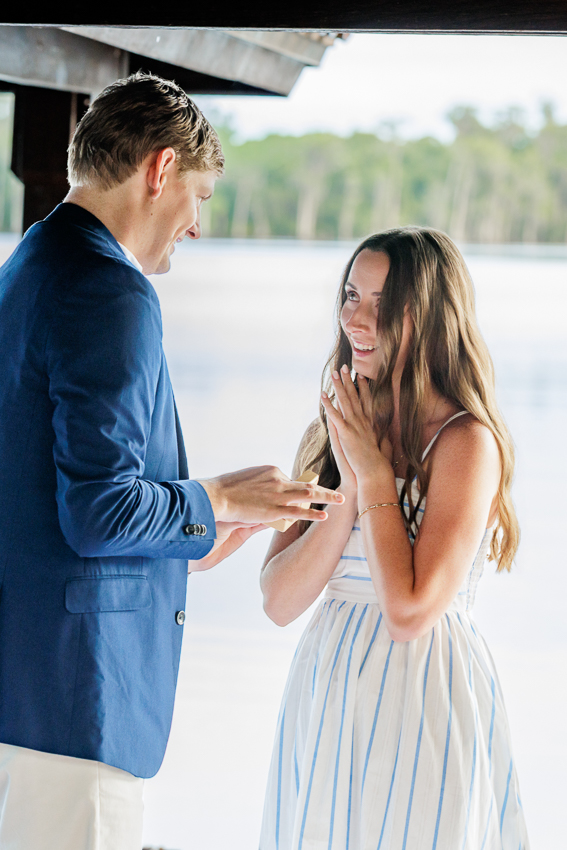 Orlando Backyard Proposal Photographer