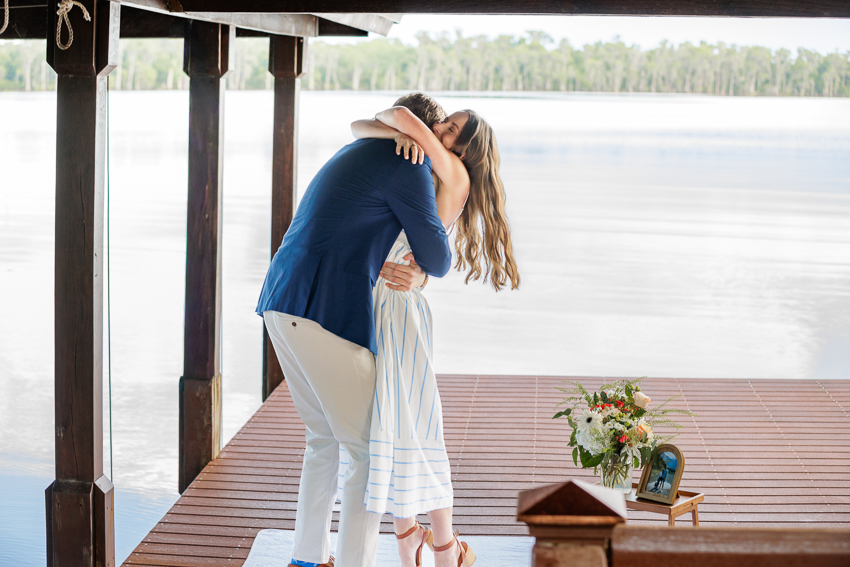 Orlando Backyard Proposal Photographer