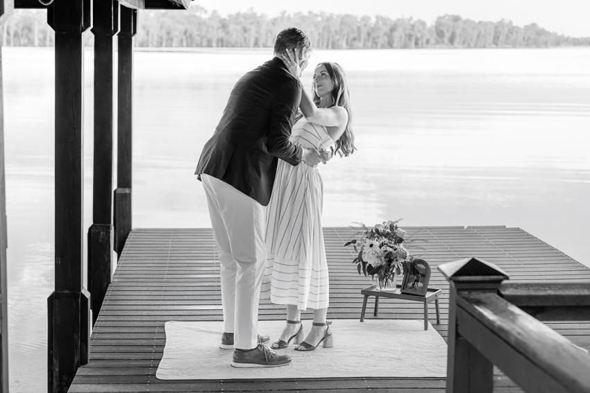 Orlando Backyard Proposal Photographer