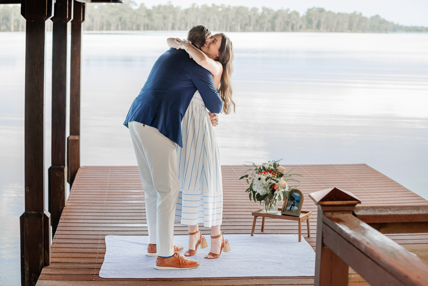 Orlando Backyard Proposal Photographer