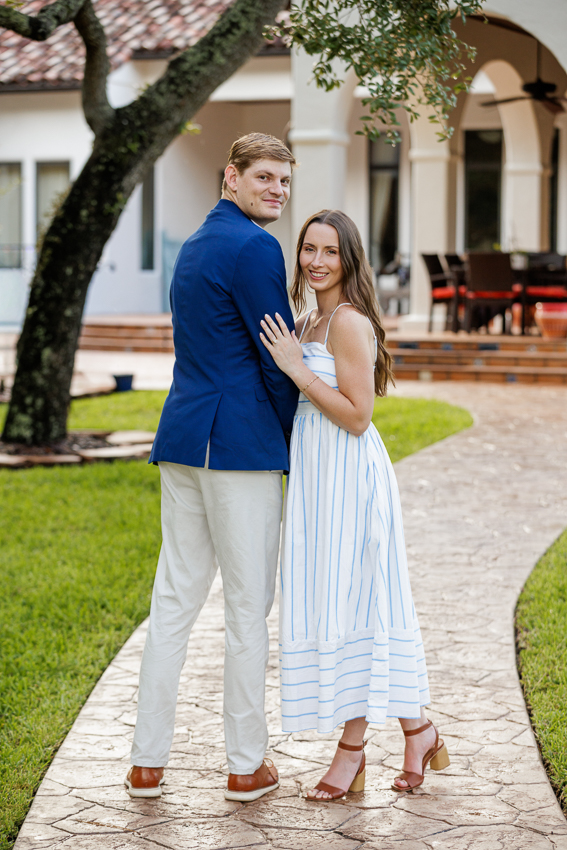 Orlando Backyard Proposal Photographer