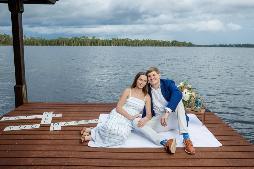Orlando Backyard Proposal Photographer