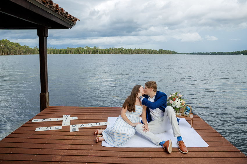 Orlando Backyard Proposal Photographer
