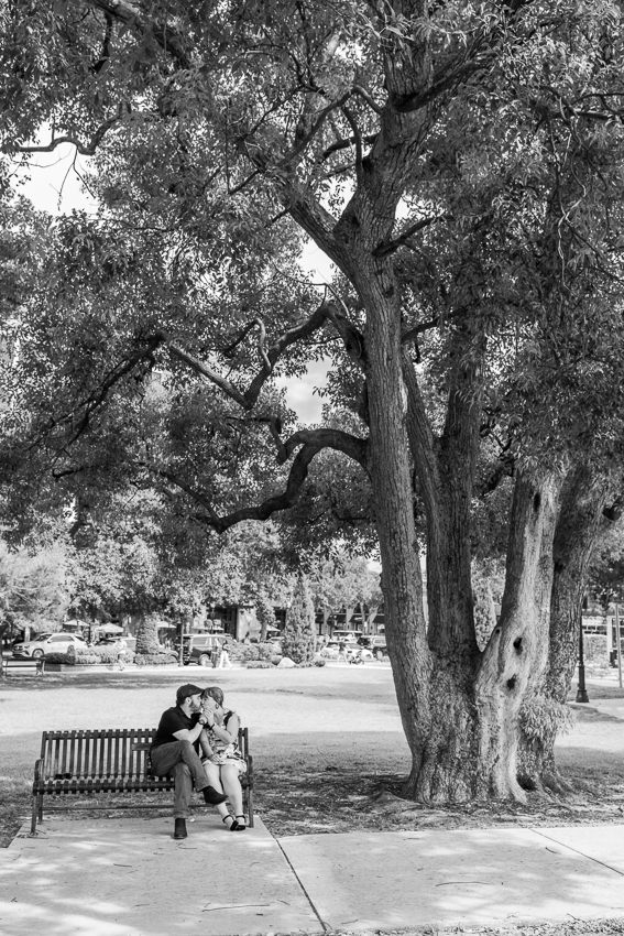 Park Avenue Winter Park Engagement Photographer