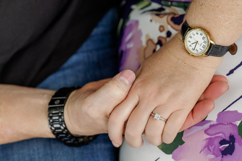 Park Avenue Winter Park Engagement Photographer