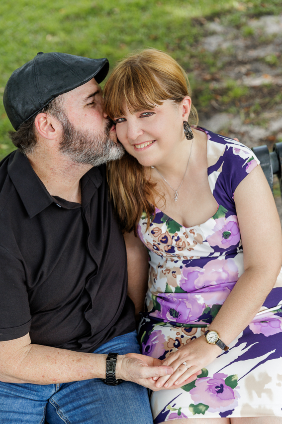 Park Avenue Winter Park Engagement Photographer
