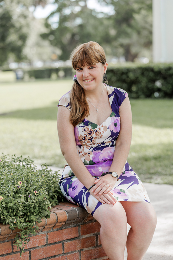 Park Avenue Winter Park Engagement Photographer